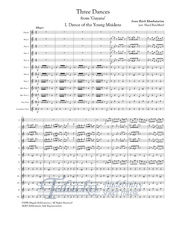 Three Dances from Gayane, arr. Ben-Meir (Flute Orchesta)